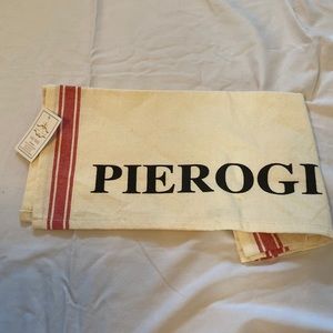 Pittsburgh pierogi linen towel - NWT